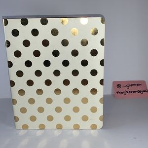 Kate Spade Gold Dot Notebook